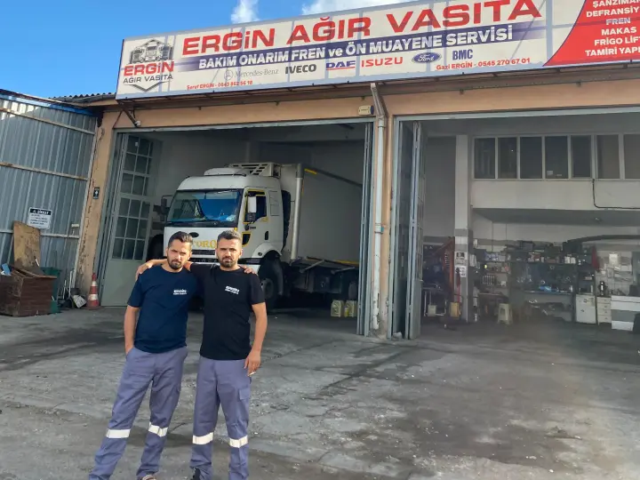 ERGİN AĞIR VASITA- KAMYON KAMYONET DORSE DAMPER ÇEKİCİ