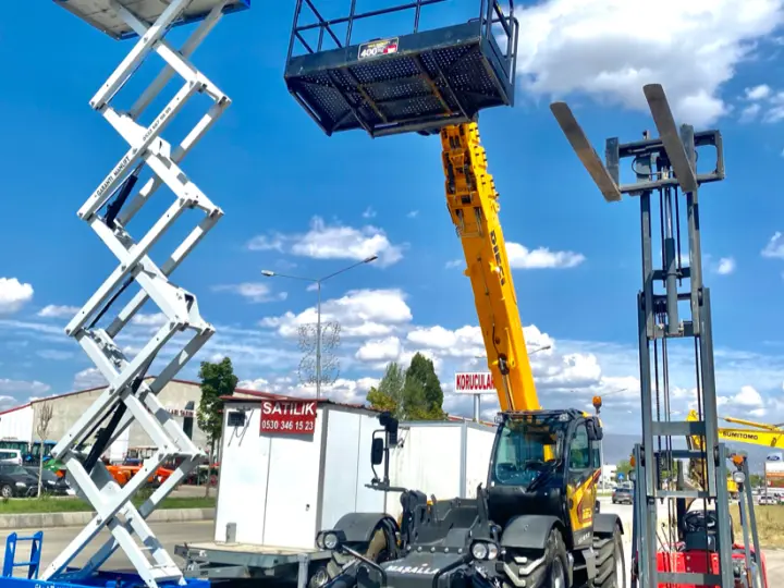 ERZURUM GARANTİ FORKLİFT MANLİFT MANİTOU KİRALAMA