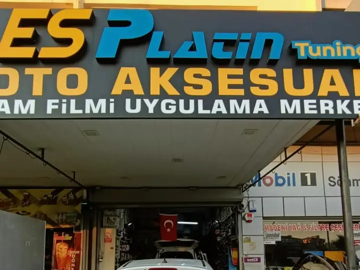 ES PLATİN TUNİNG EDREMİT CAM FİLMi ARAÇ PFF KAPLAMA OTO AKSESUAR