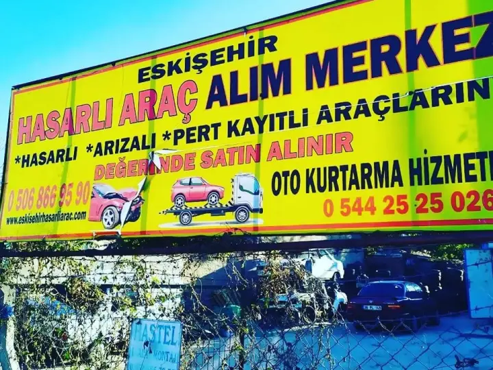 Eskişehir Hasarlı Oto Alım Merkezi