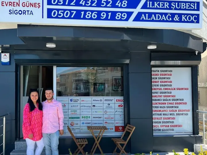 Evren Güneş Sigorta Aracılık Hizmetleri/İlker Şubesi