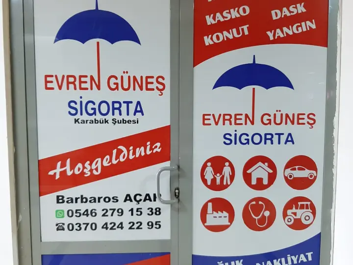 Evren Güneş Sigorta Karabük Şubesi