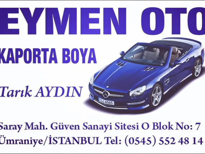 EYMEN OTO KAPORTA SERVİSİ