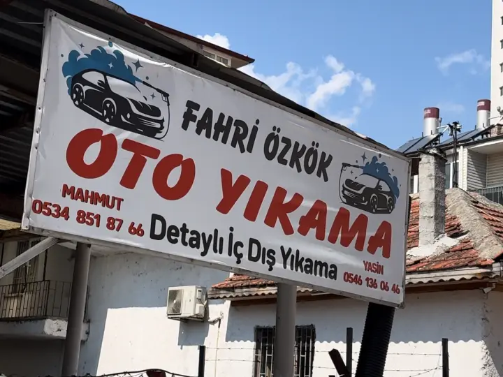 Fahri Özkök oto yıkama