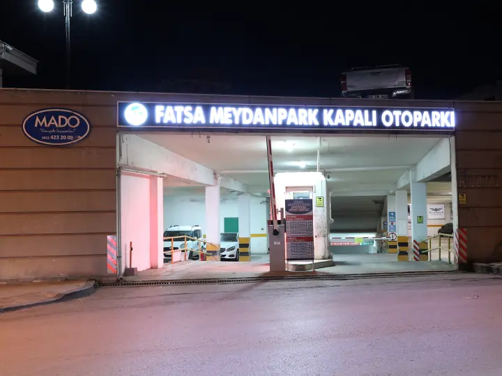 Fatsa Belediyesi Erçal Kapalı Otoparkı