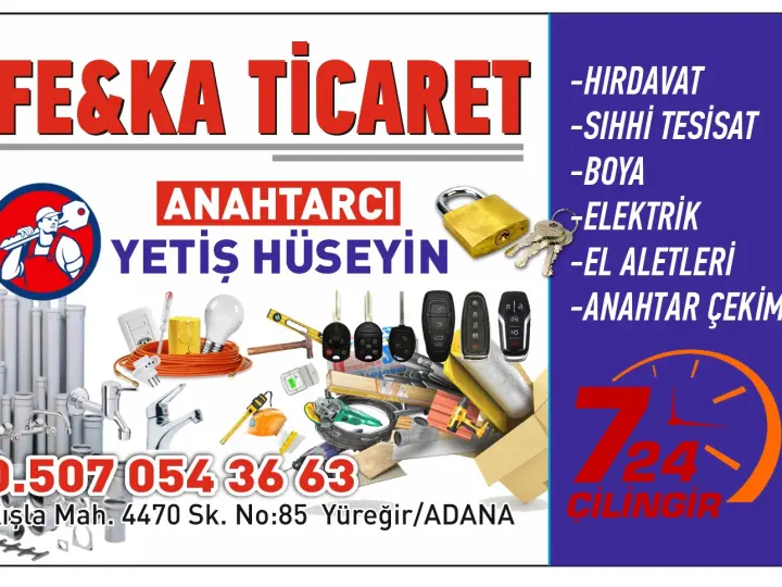 FE&KA YAPI MARKET (ANAHTARCI YETİŞ HÜSEYİN)