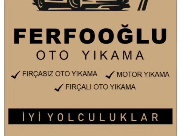 Ferfooğlu oto yıkama ve oto park