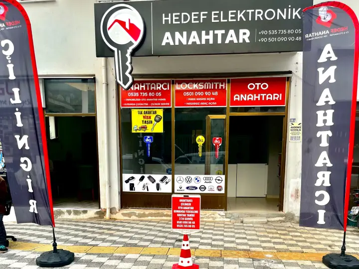 FETHİYE HEDEF ANAHTARCI-ÇİLİNGİR-ELEKTRONİK ANAHTAR