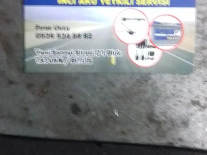 Fırat Oto Elektrik İnci Akü Yetkili Servis