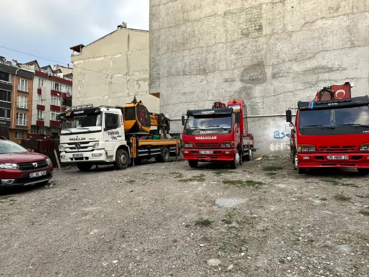 Firuzköy sepetli vinç
