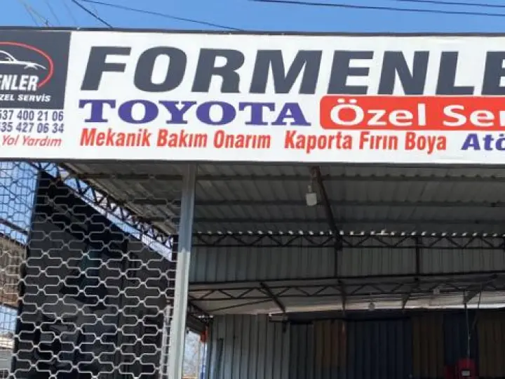 Formenler ToyAuto Center Toyota ÖZEL SERVİSi