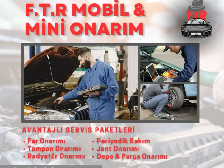 F.T.R MOBİL VE MİNİ ONARIM SERVİS ORGANİZASYON HİZMETLERİ