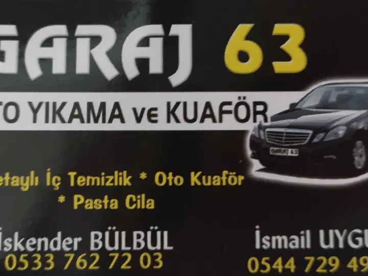 Garaj63 otodöşeme& kuaför