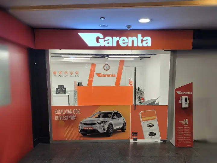Garenta Ankara Next Level AVM Araç Kiralama