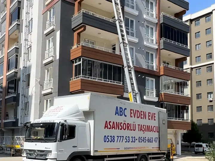 Gaziantep abc evden eve asansörlü taşımacılık