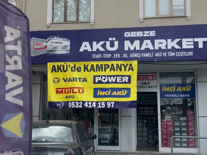 GEBZE AKÜ MARKET - KARAKAYA AKÜ