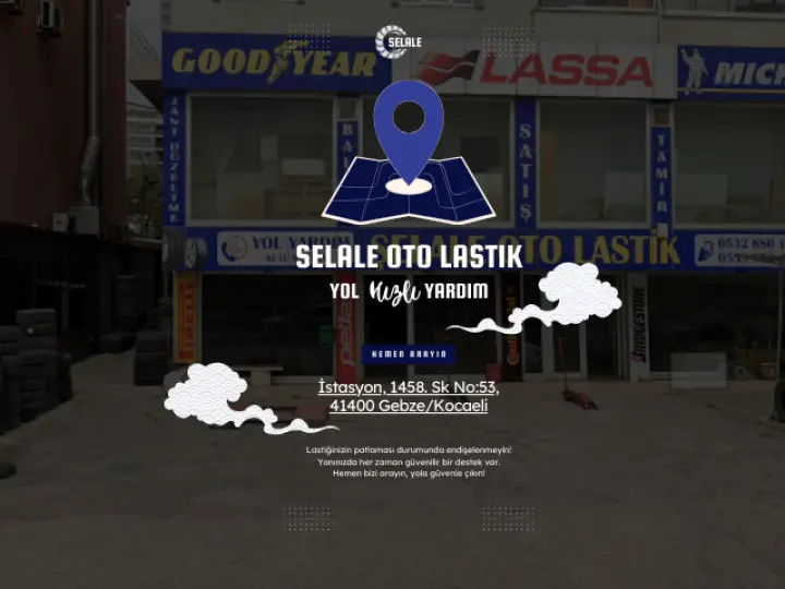 Gebze Şelale Oto Lastik - GEBZE ACİL YOL YARDIM