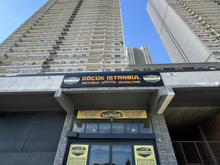 Göçük İstanbul boyasız onarım