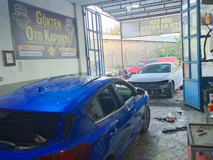 Gökten oto kaporta