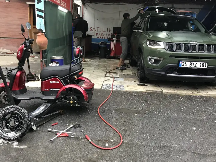 Göktürk kışlalı oto lastik&yıkama