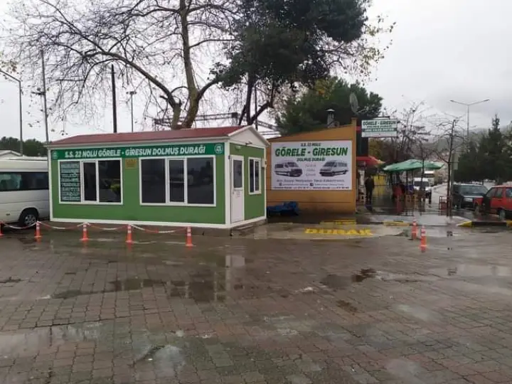 Görele Giresun dolmuş durağı