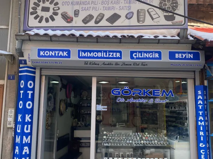 Görkem Oto Anahtar Kumanda Saat