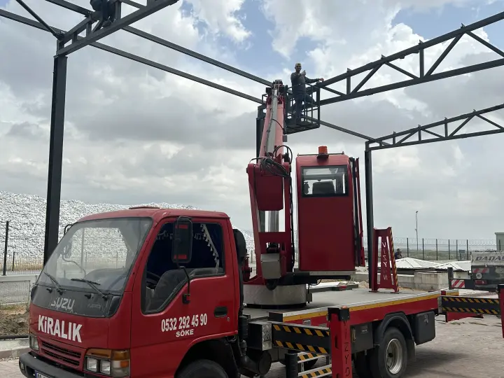 Gözde vinç kurtarıcı ve sepet hizmetleri