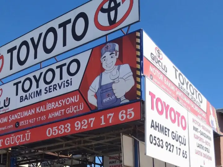GÜÇLÜ OTO TOYOTA AHMET GÜÇLÜ