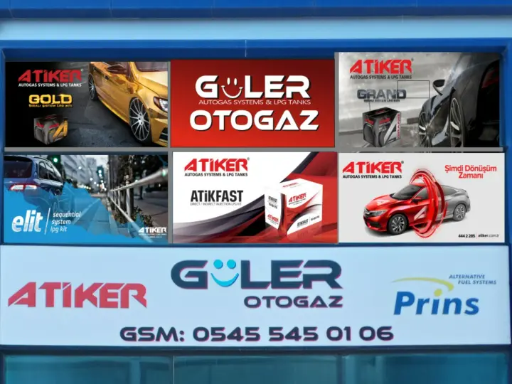 Güler Otogaz - Atiker ve Prins LPG Dönüşüm Sistemleri