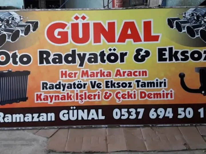 Günal Oto Eksoz Radyatör