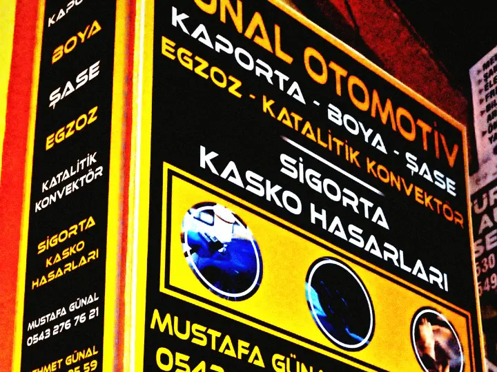 Günal Otomotiv Kaporta -Boya -Şase-Egzoz