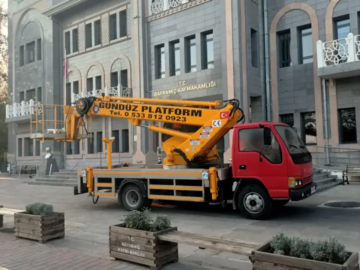 Gündüzler Vinç Sepetli Platform Çanakkale/çan