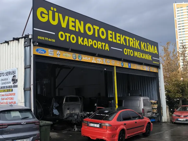 Güven OTO kaporta boya servisi