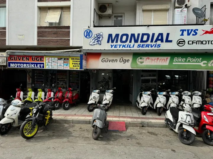 Güven Üge Motorsiklet - Mondial Cf Moto Tvs Yetkili Servis