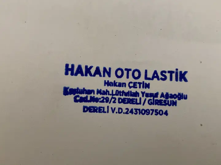 HAKAN OTO LASTİK