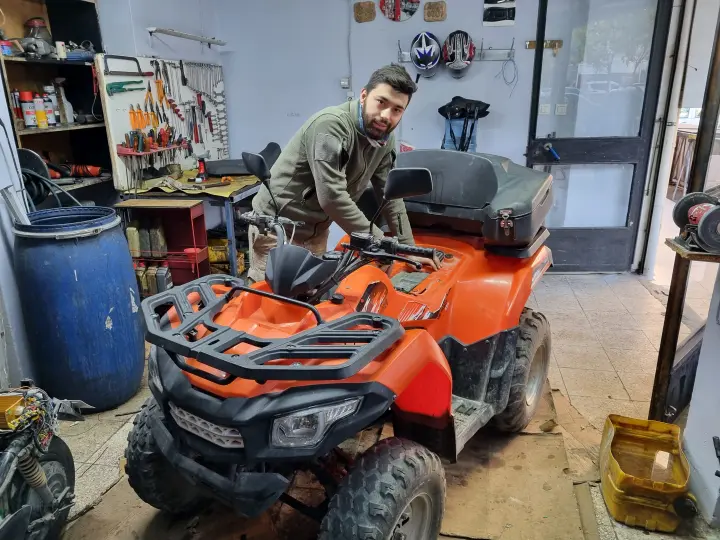 Haktan motosiklet tamir