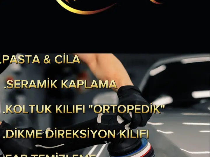 HALİL AUTO PASTA CİLA SERAMİK KAPLAMA FAR TEMİZLEME OTO KOLTUK KILIFI DİKME DİREKSİYON KILIFI DEMİR TOZU KİL TEMİZLİĞİ