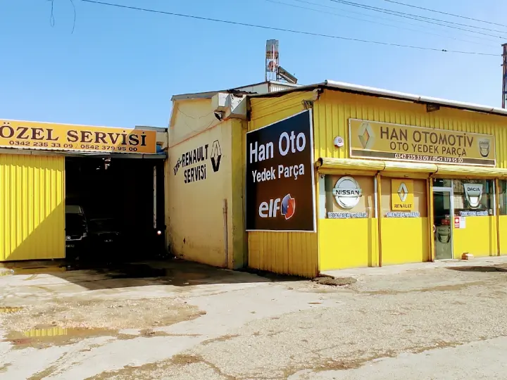 Han Oto Renault Yedek Parça ve Özel Servis Han Oto