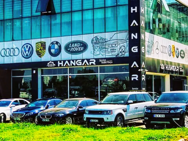 Hangar Otomotiv -Mercedes-Benz, BMW, Audi, Land Rover, Porsche, Volkswagen TSE-HYB belgeli bakım-onarım Fev Yün