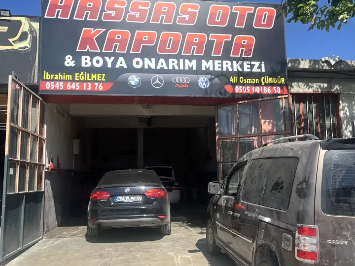 HASSAS OTO KAPORTA & BOYA ONARIM MERKEZİ