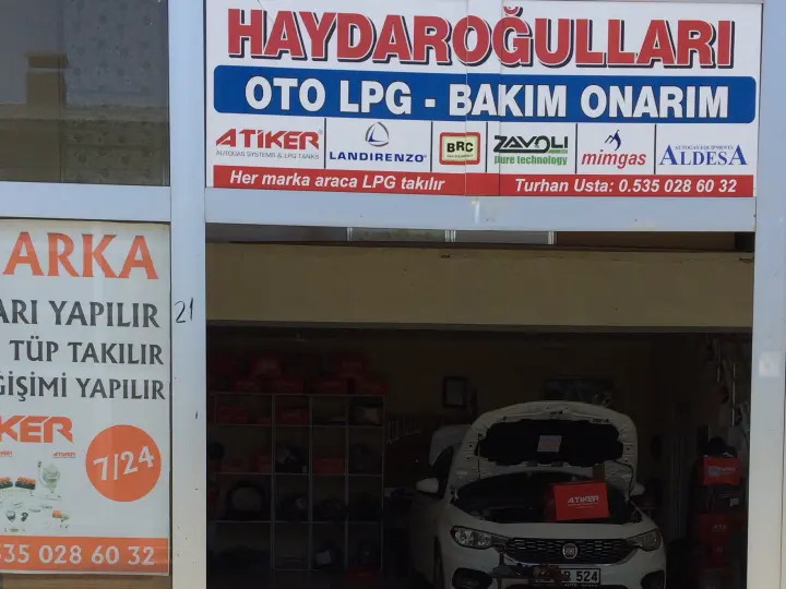 HAYDAROĞULLARI LPG DÖNÜŞÜM BAKIM/ONARIM AKÜ MARKET