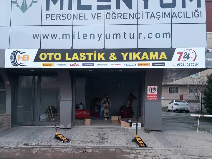 HB OTO LASTİK & YIKAMA 7/24 açık lastikçi