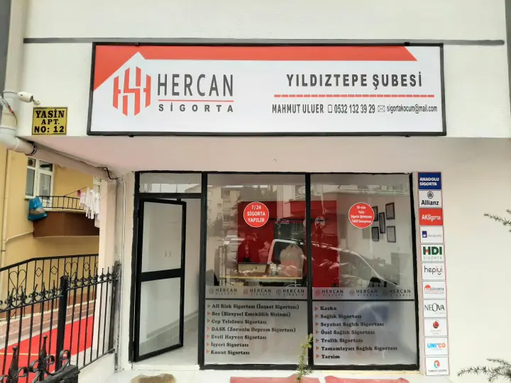 HERCAN SİGORTA YILDIZTEPE ŞUBESİ