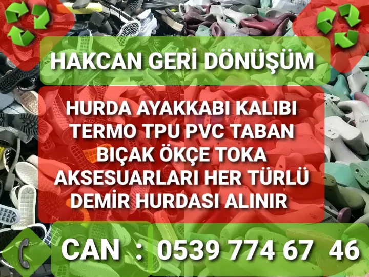 Hurda ayakkabı kalıp termo taban