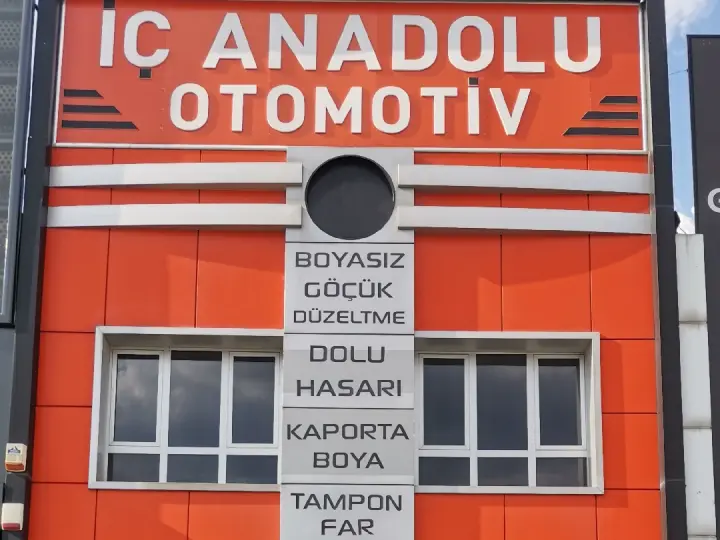 İç Anadolu Otomotiv Mahmut Usta Boyasız Göçük ve Dolu Hasar Onarım Merkezi