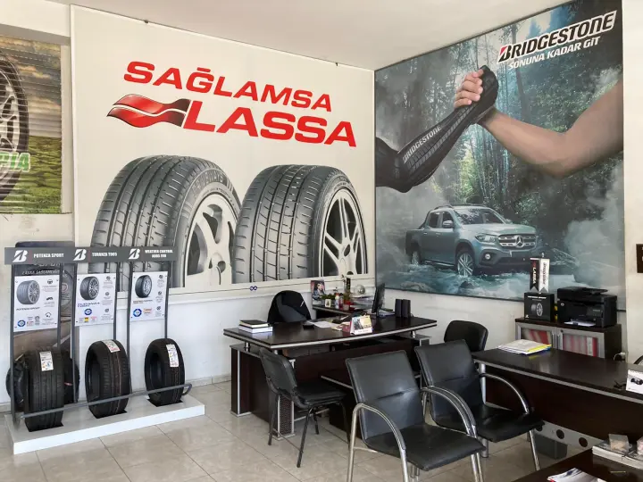 İnan Oto Lastik Bridgestone Lassa Ana Bayi