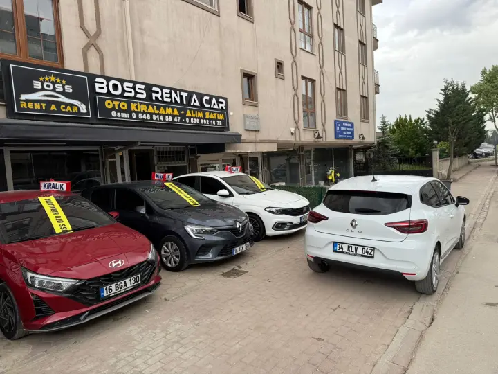 İnegöl oto kiralama Boss