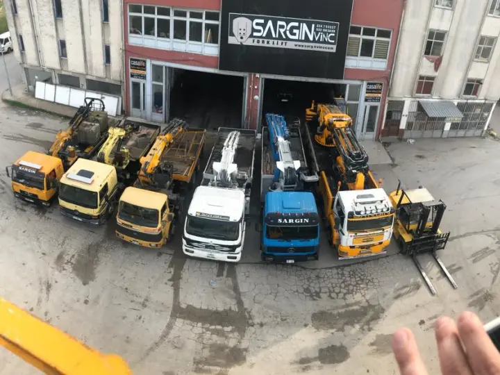 İnegöl Vinç - Sargın Vinç - Forklift Kiralama - Vinç Kiralama