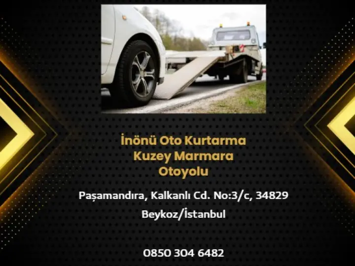 İnönü Oto Kurtarma Kuzey Marmara Otoyolu