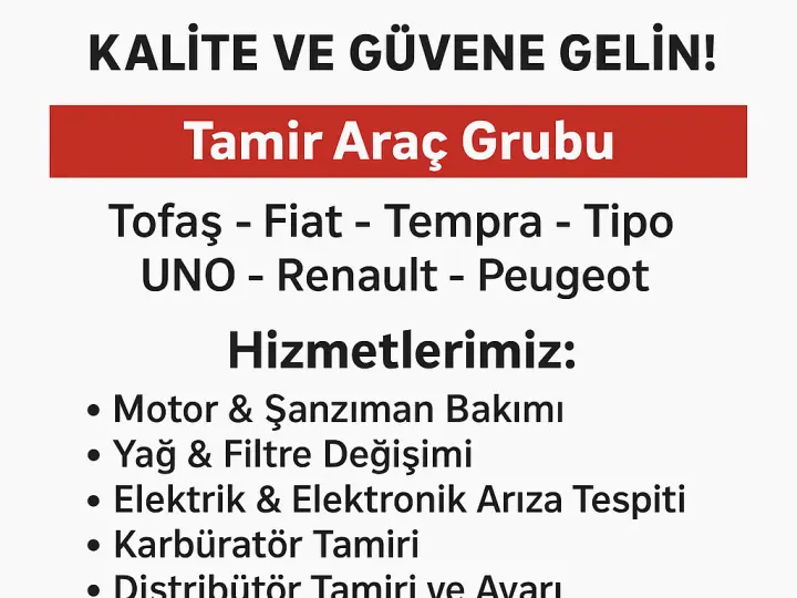 İpek55 Oto Tamir Bakım Servisi